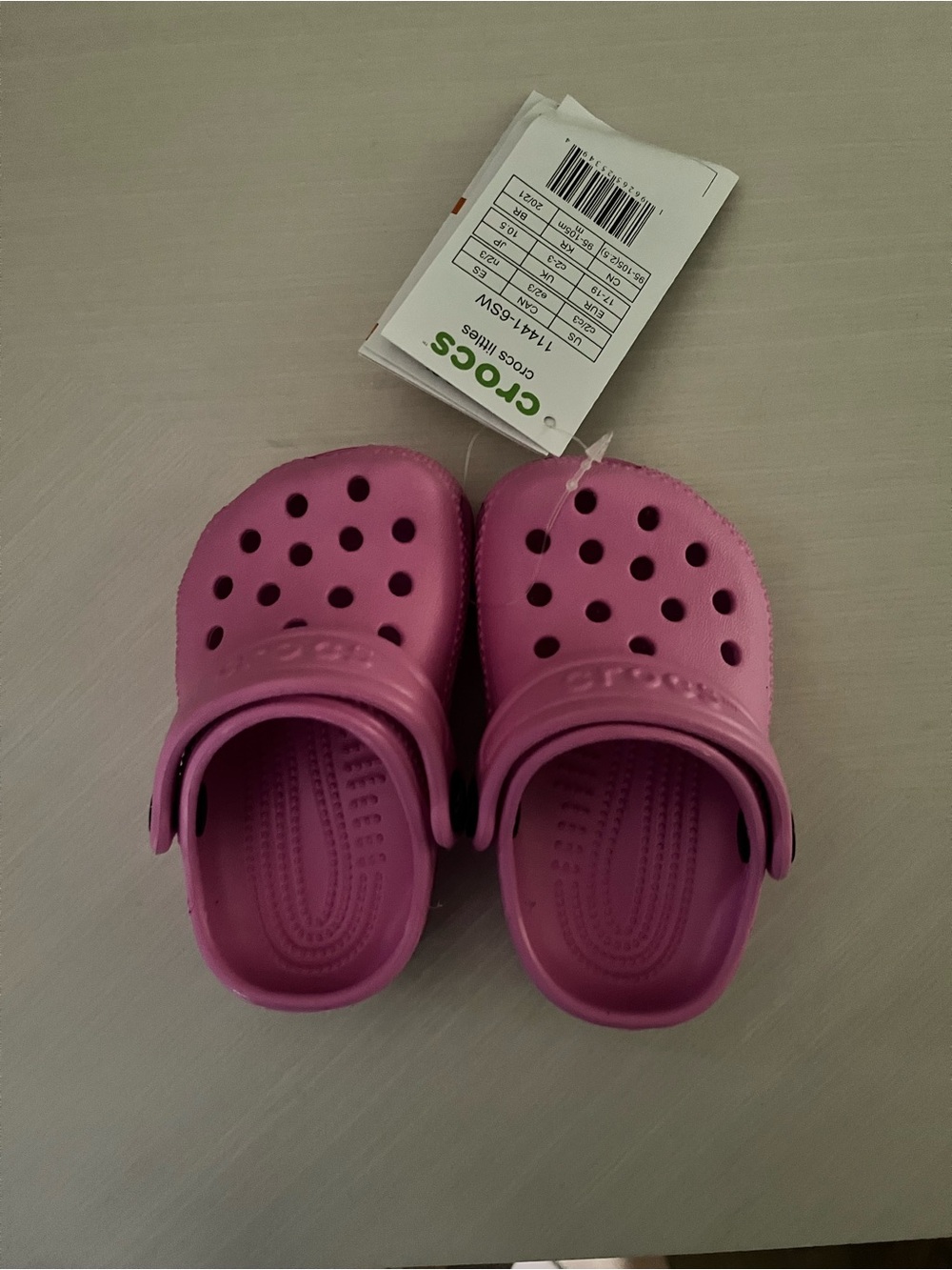 CROCS Kids Classic Clog - Pink Taffy